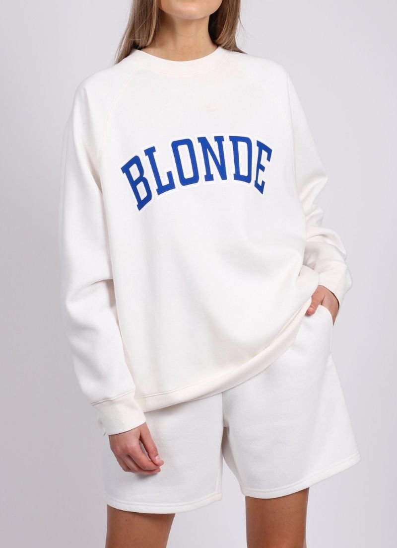 NYBF Blonde Crew