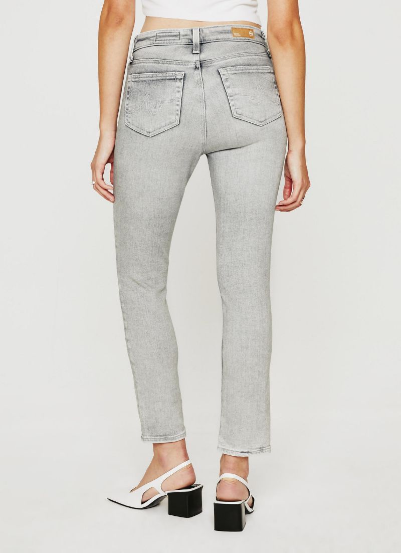 Mari High-Rise Straight Leg Crop