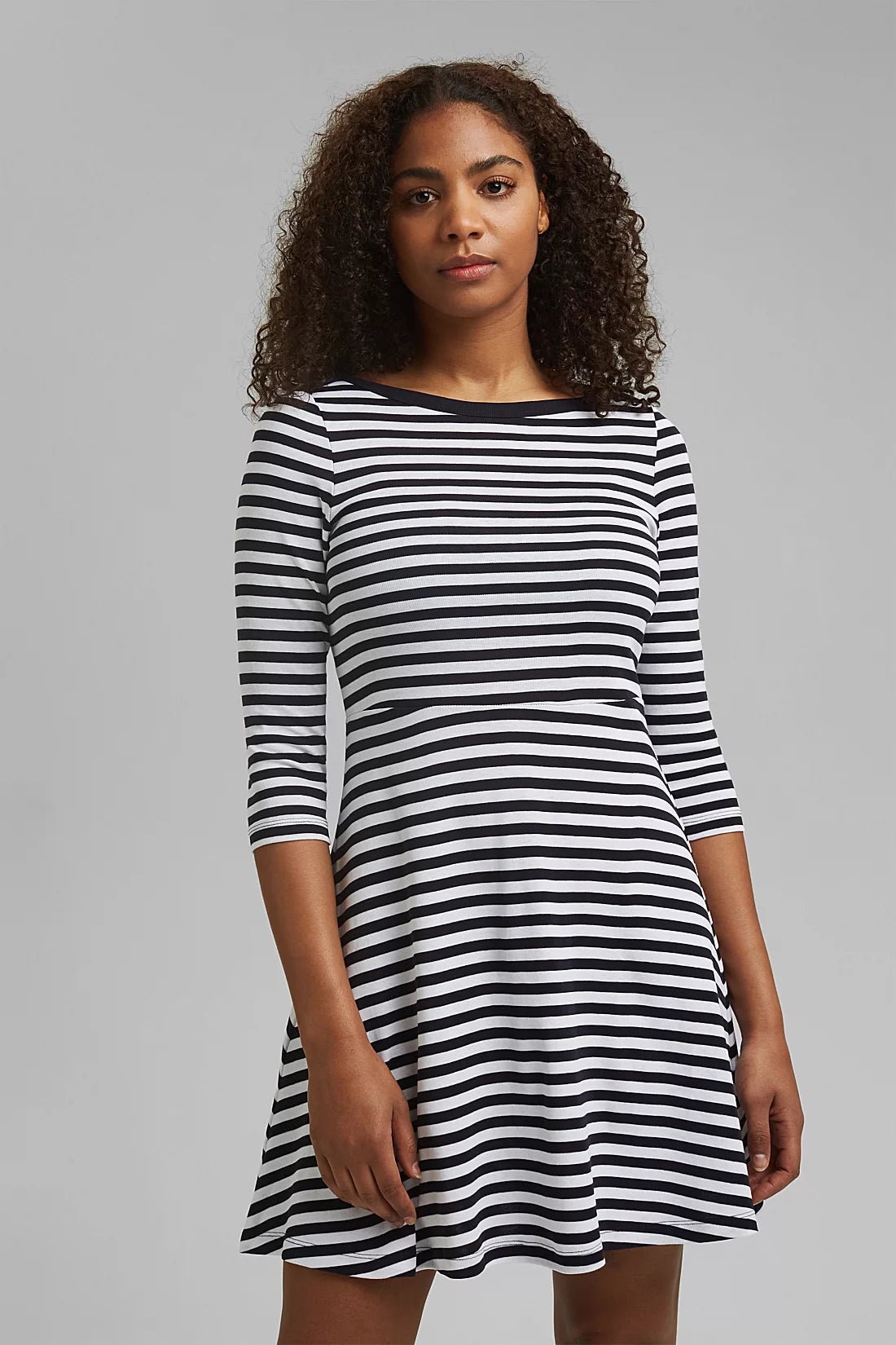Long Sleeve Striped Dress