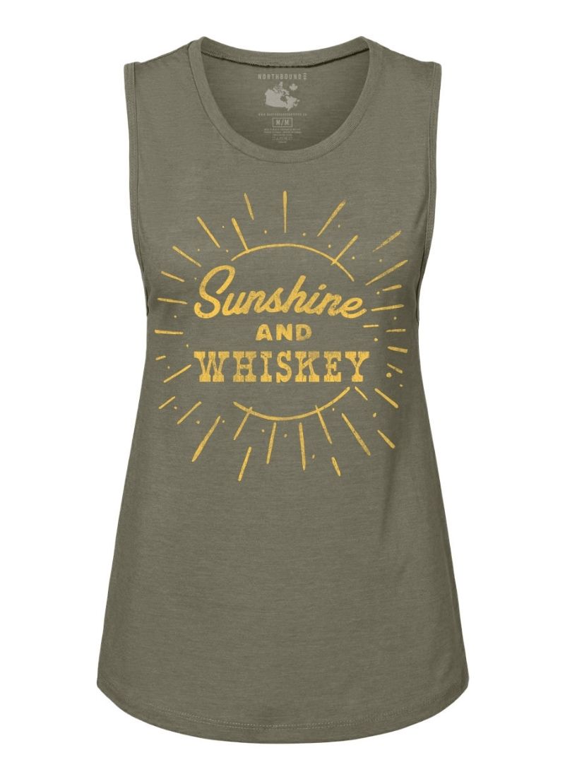 Sunshine & Whiskey Muscle Tank