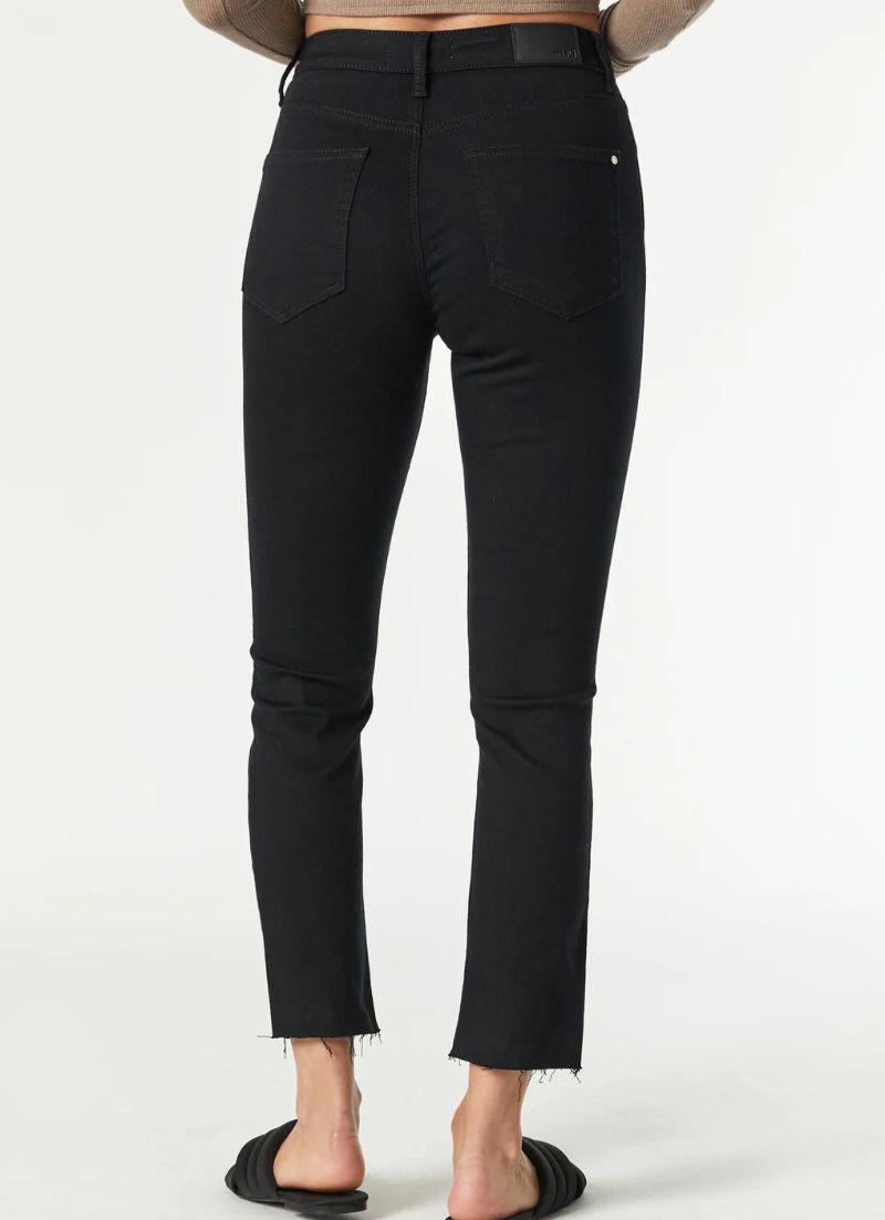 Viola High Rise Cropped Slim Straight