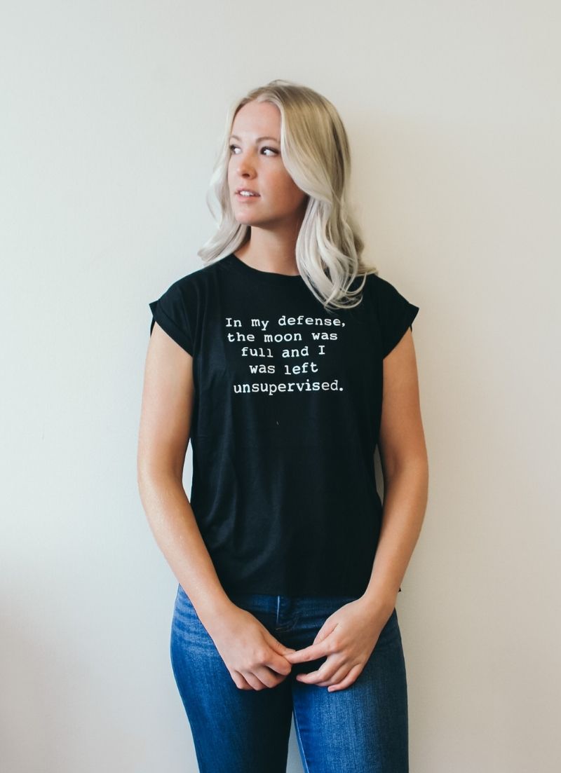 Full Moon Roll Tee