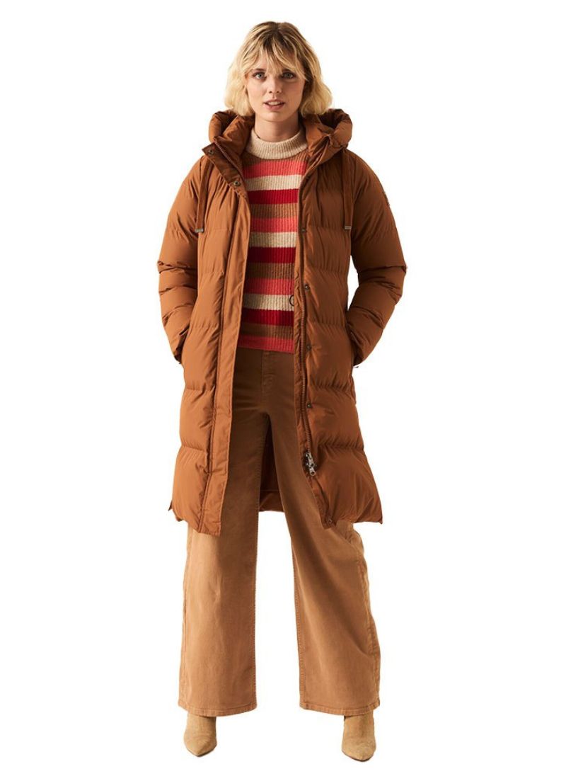 Manteau à capuche matelassé Ashlee