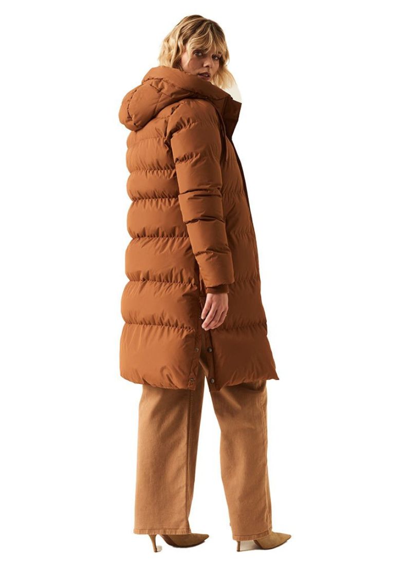Manteau à capuche matelassé Ashlee