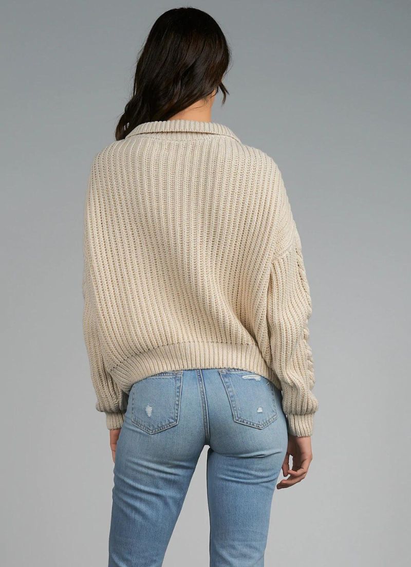 Aurora 1/2 Zip Collar Sweater
