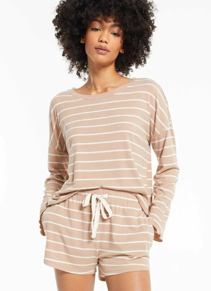 Betty Stripe Long Sleeve Top