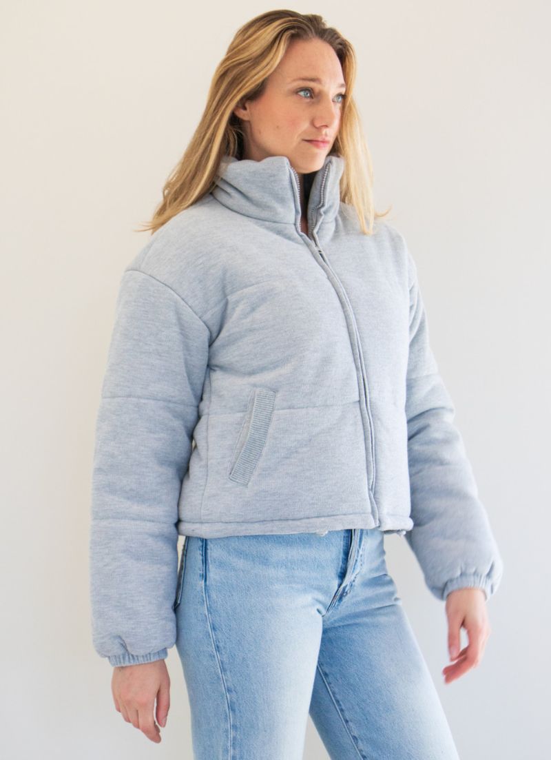 Doudoune en tricot Céline