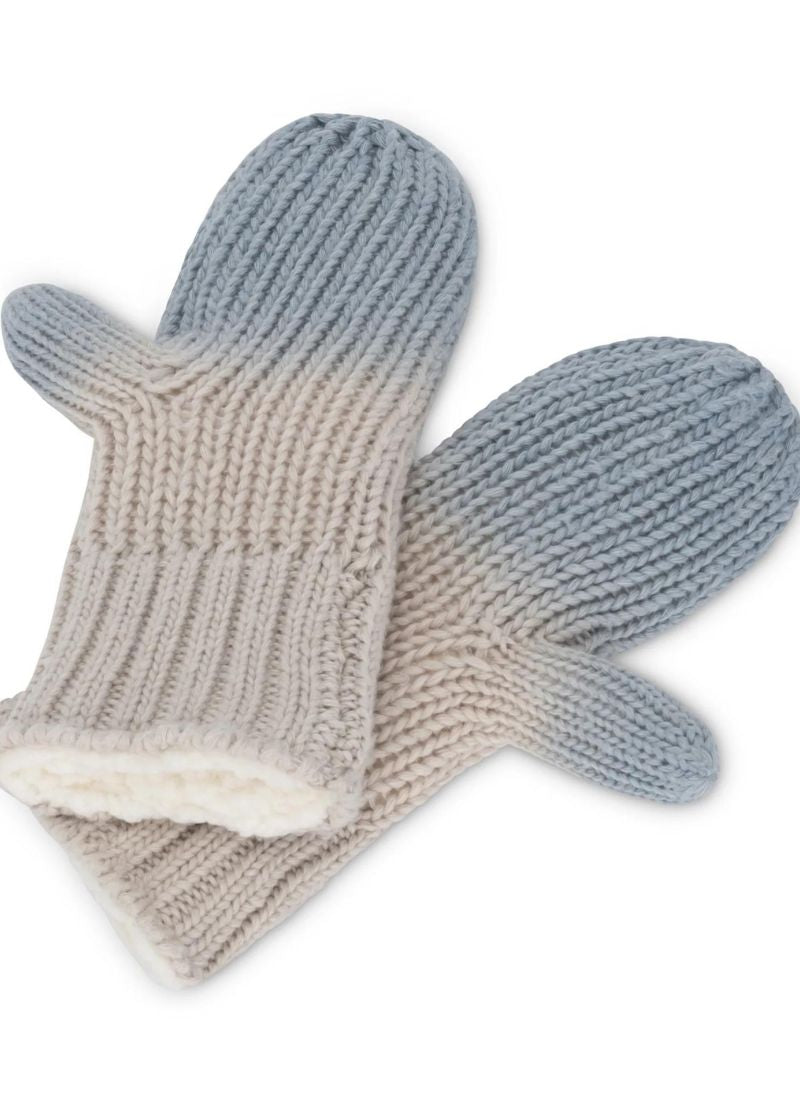 Dip Dye Mitten Gloves
