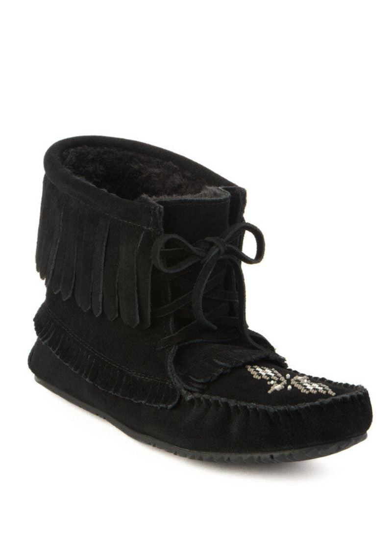 Harvester Lined Suede Moccasin