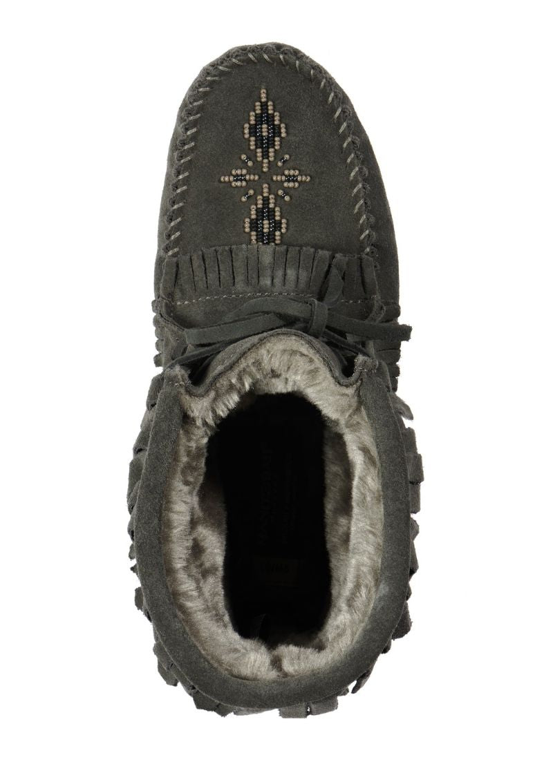 Harvester Lined Suede Moccasin