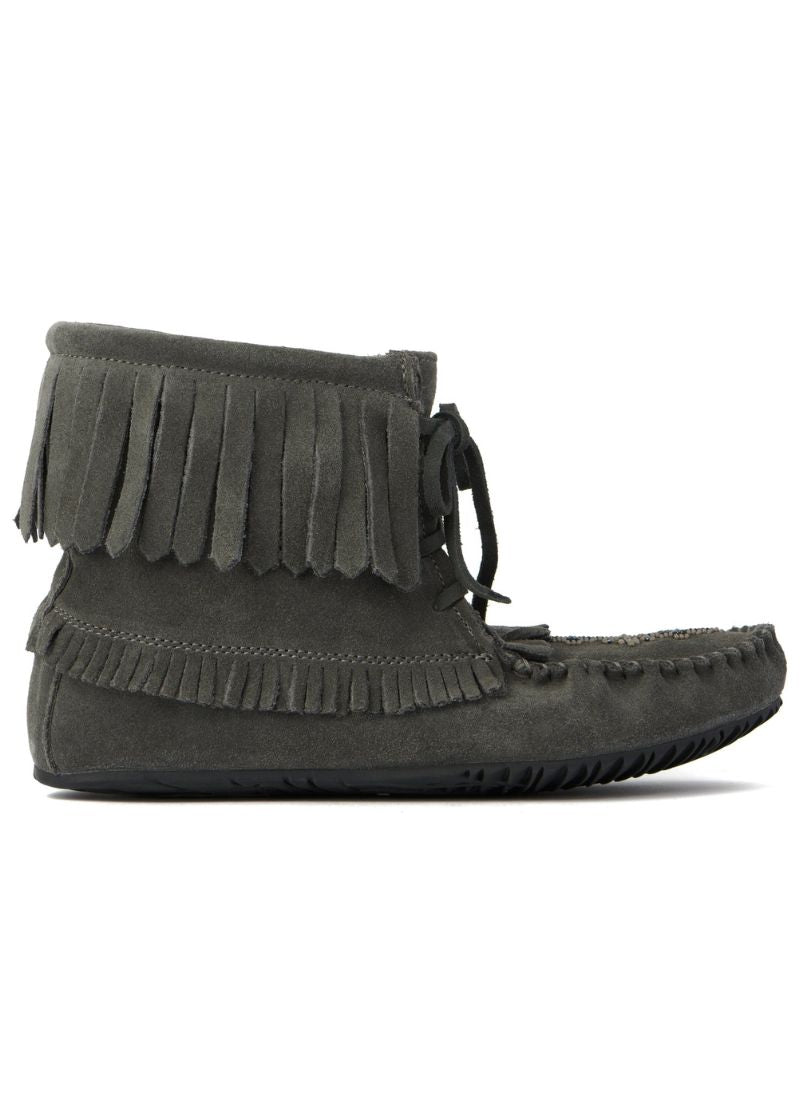 Harvester Lined Suede Moccasin