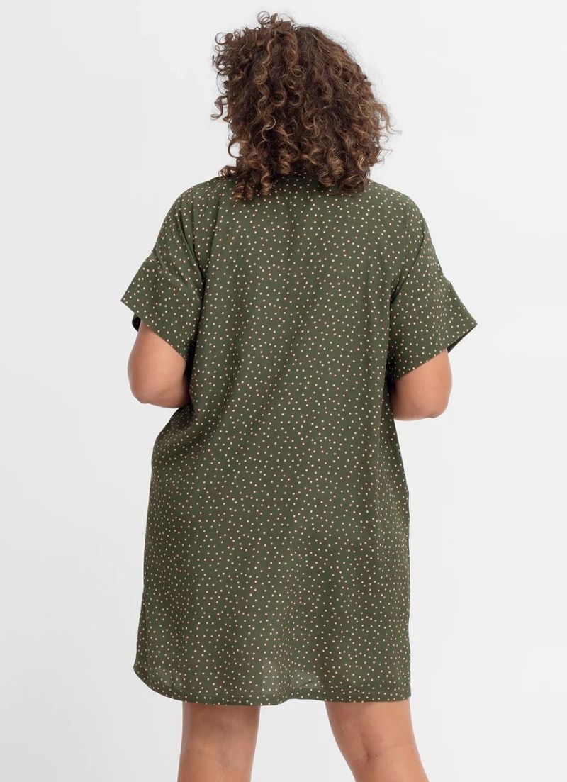 Robe t-shirt en crêpe Jorunn