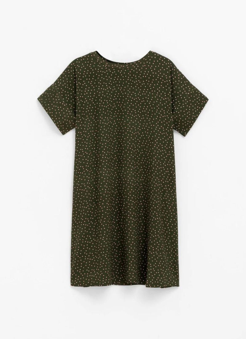 Robe t-shirt en crêpe Jorunn