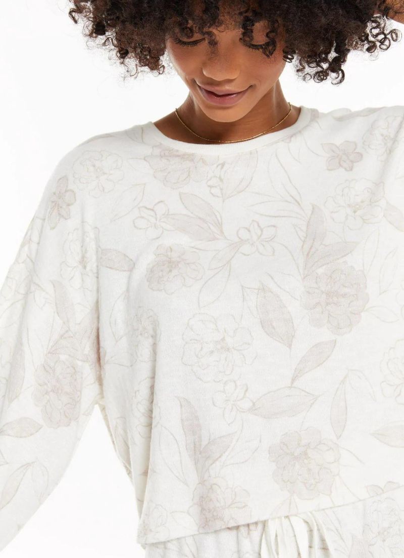 Lina Floral Long Sleeve Top
