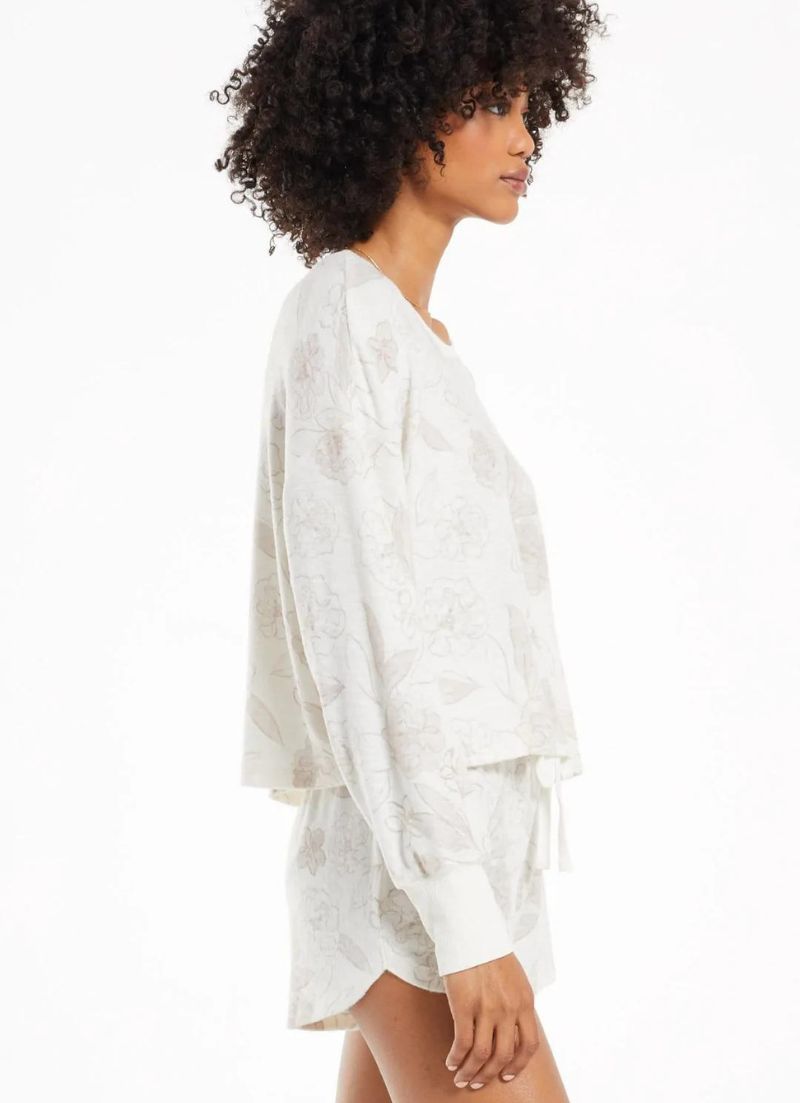 Lina Floral Long Sleeve Top