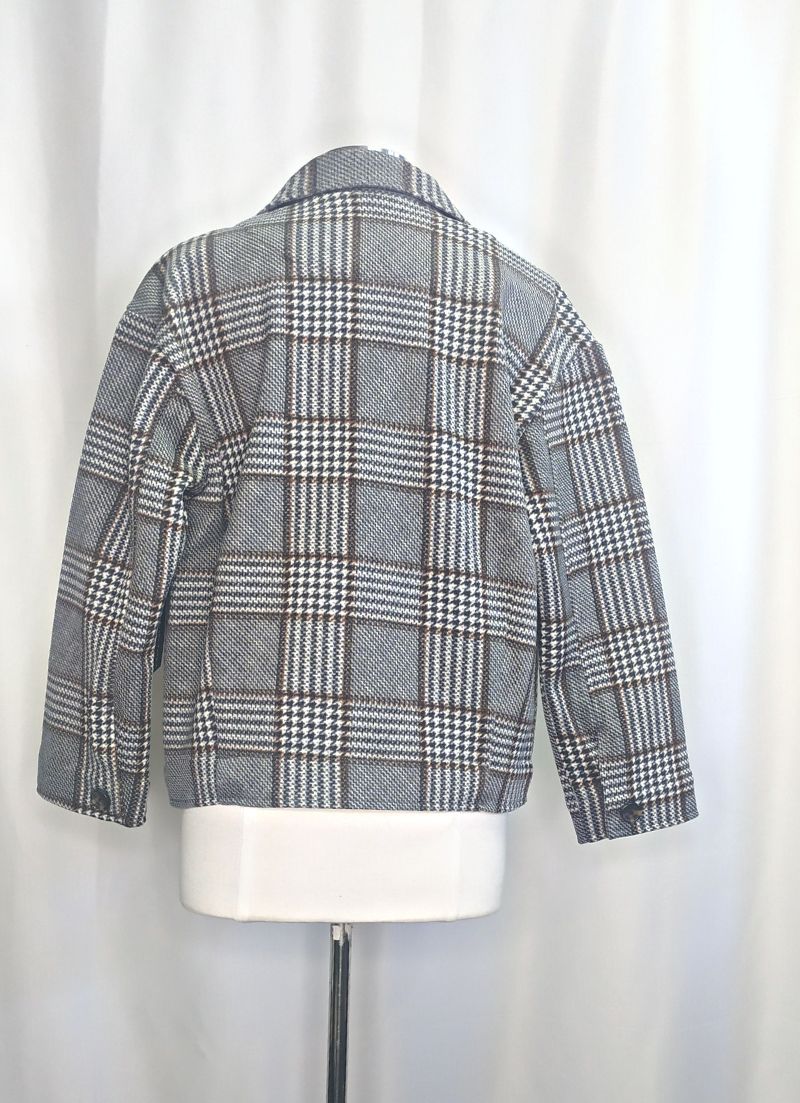 Linh Plaid Jacket