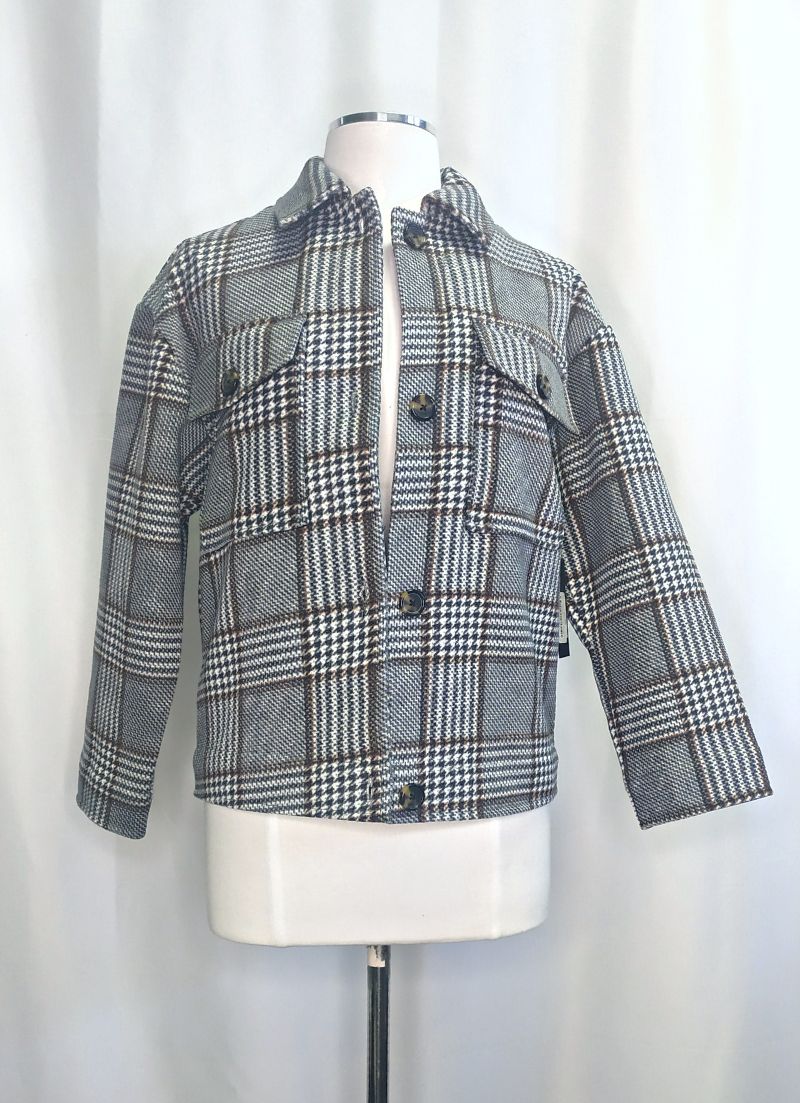 Linh Plaid Jacket