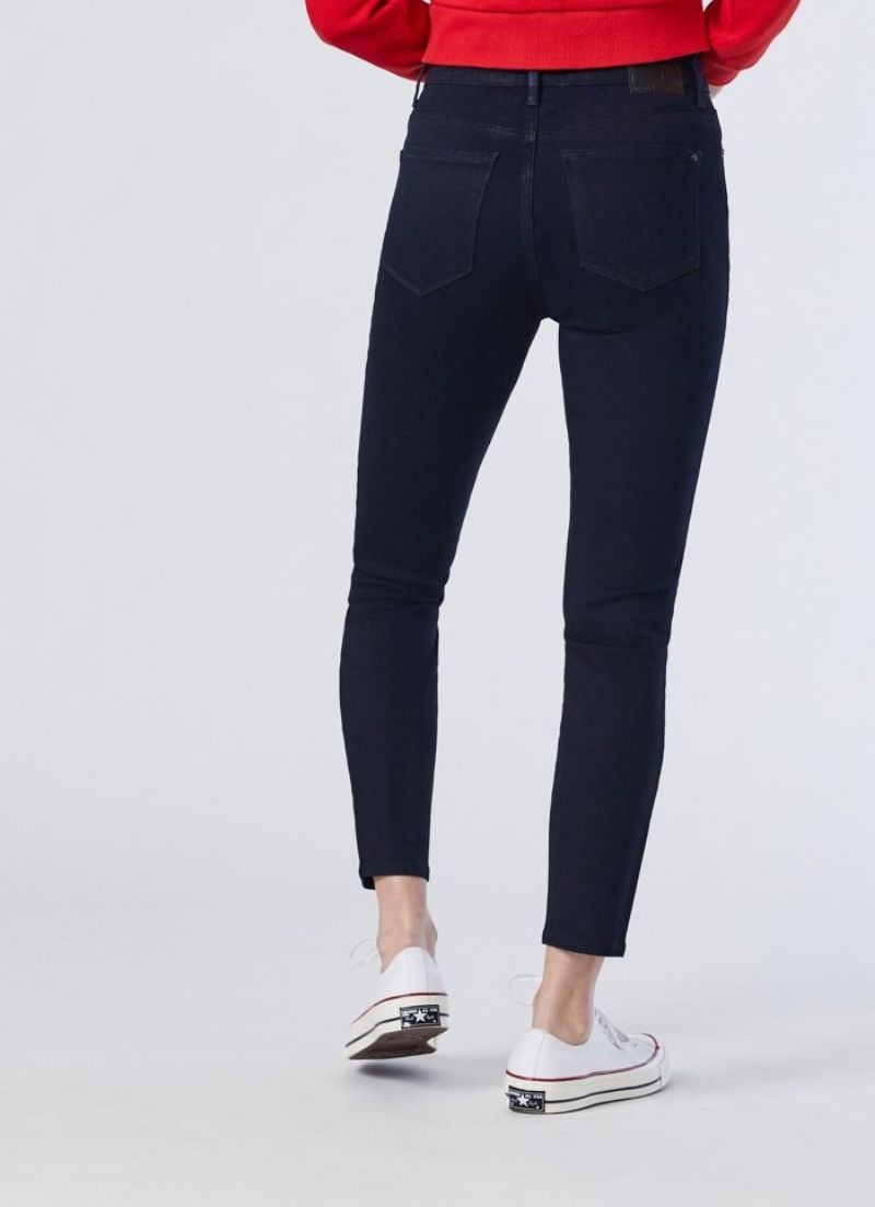 Mavi - Tess taille haute super skinny, encre profonde supersoft