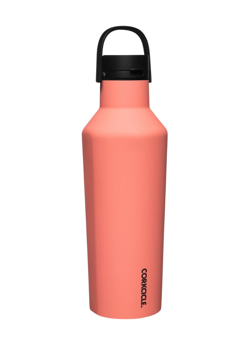 Cantine Série A Sport 32oz | Corail Néon Clair