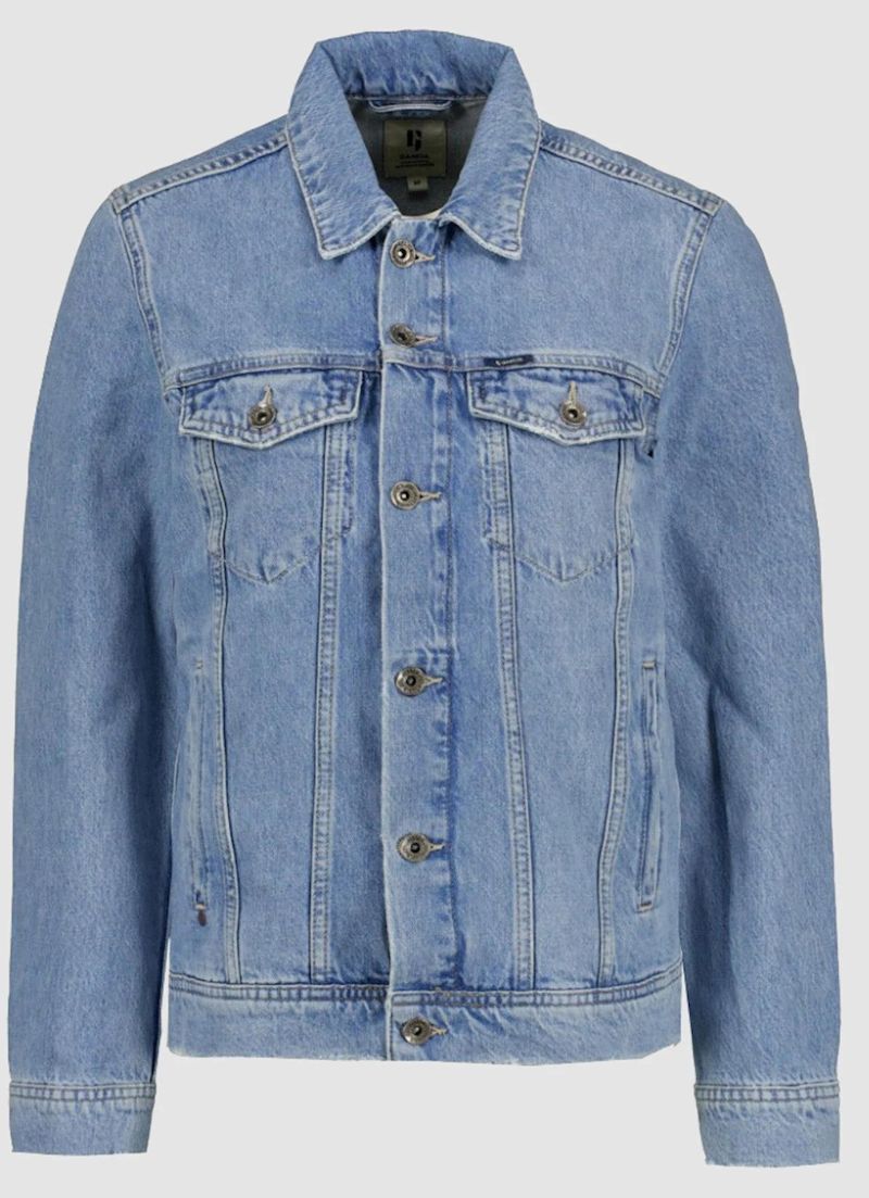 Veste en jean coupe classique