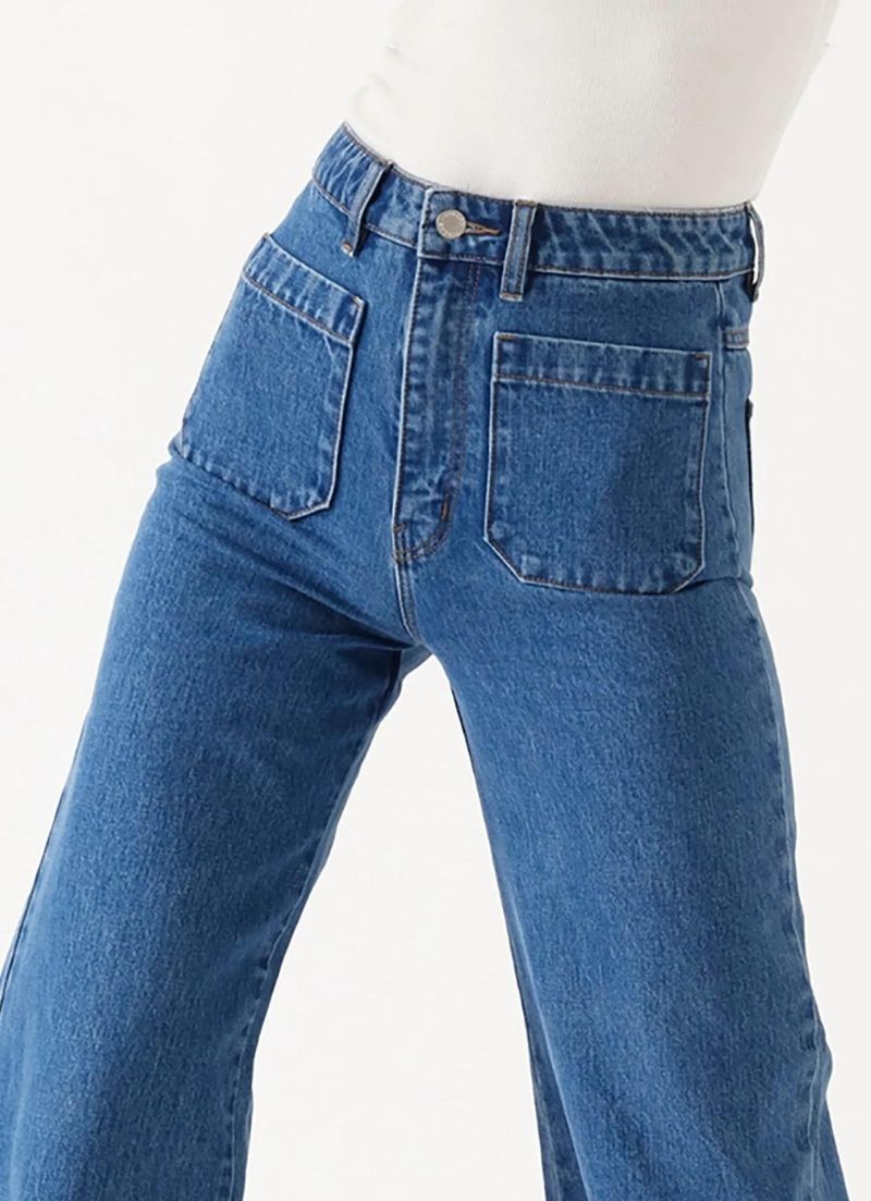 Sailor Jean High Rise Wide Leg