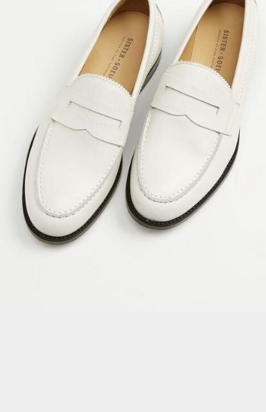 Sister X Soeur Women's Mia Loafer Off White