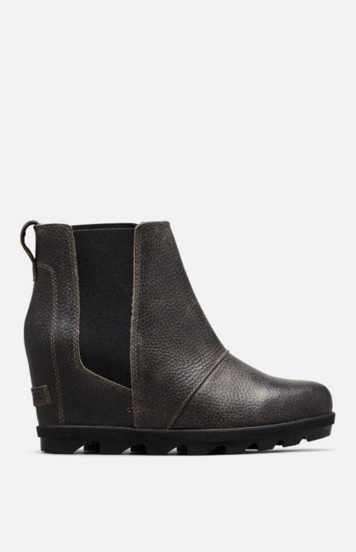 Sorel Women's Joan of Acrtic Wedge II Chelsea Boot Quarry