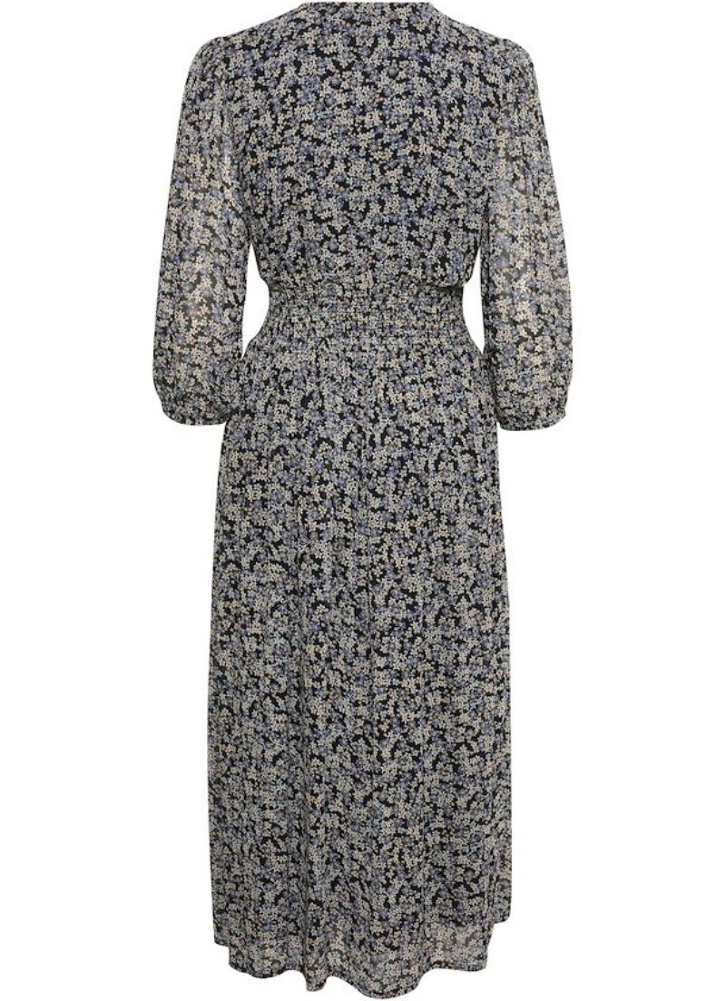 Siraline Long Sleeve Midi Dress