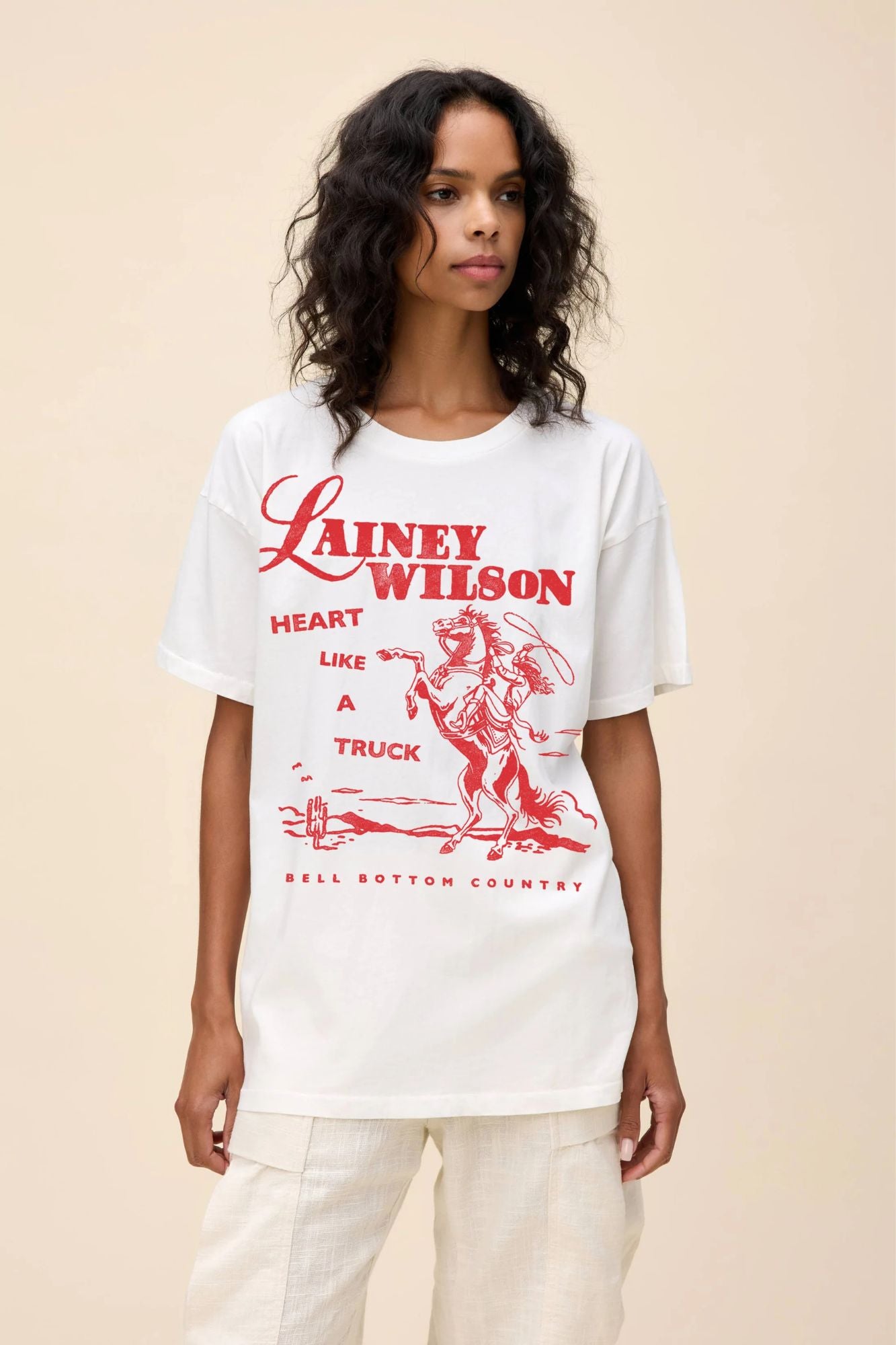 Lainey Wilson Bell Bottom Country Merch Tee