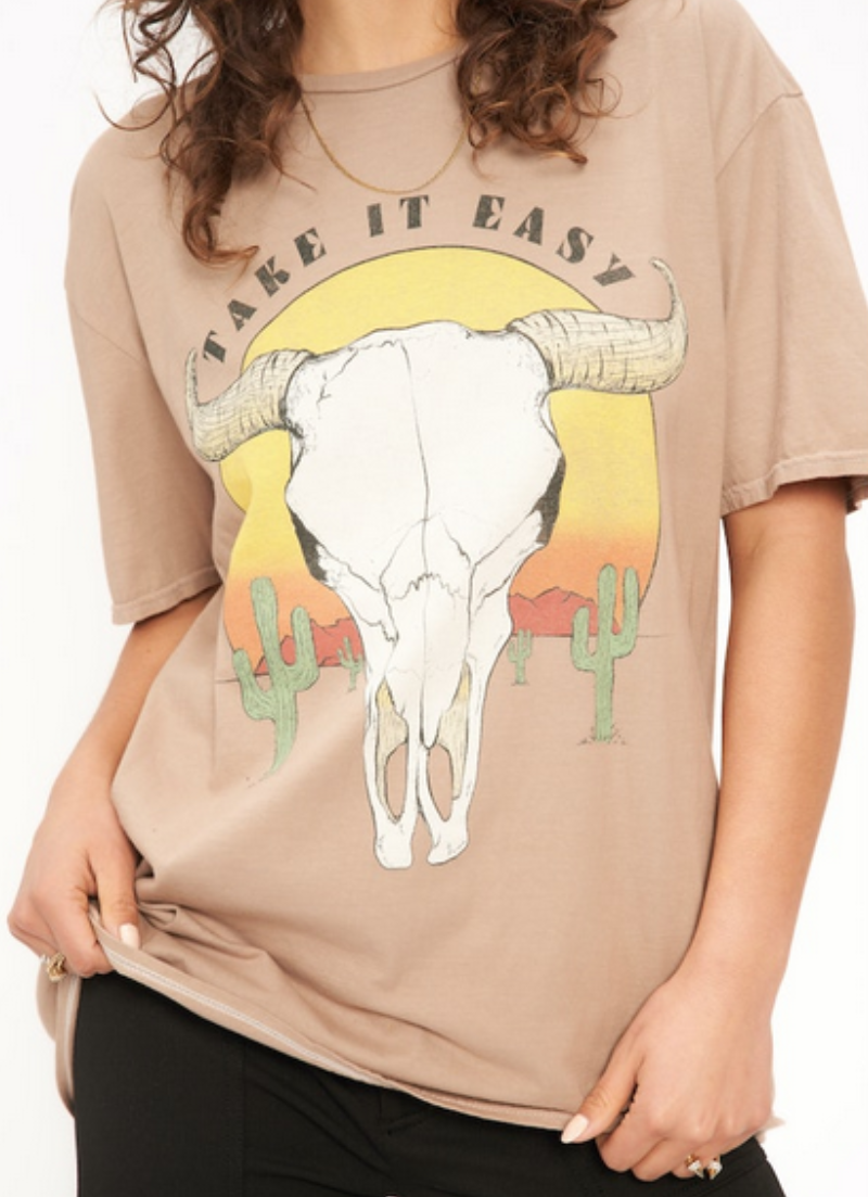 T-shirt décontracté Take It Easy