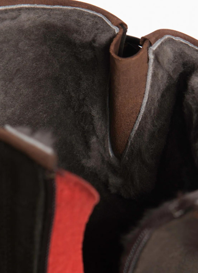 Botte haute Bridge Cesar en daim