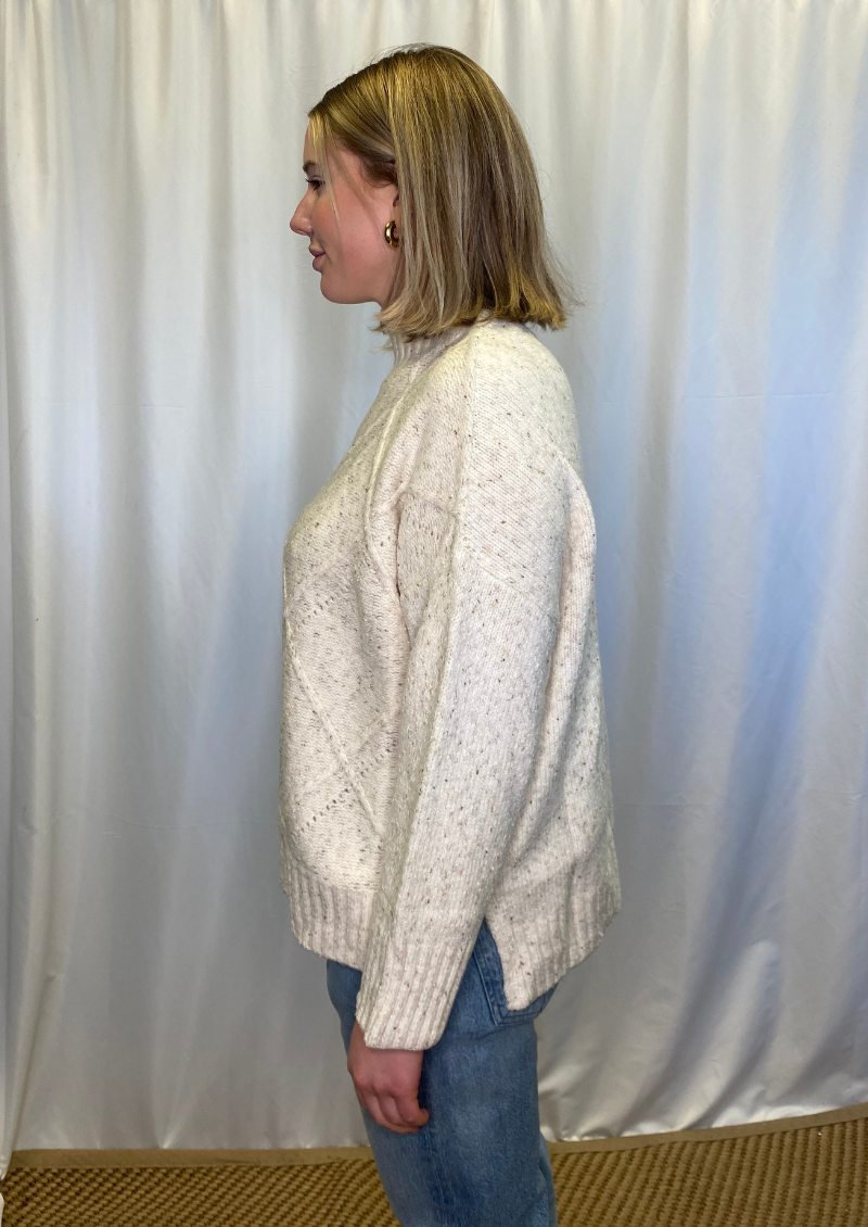 Pontelle & Diamond Mock Neck