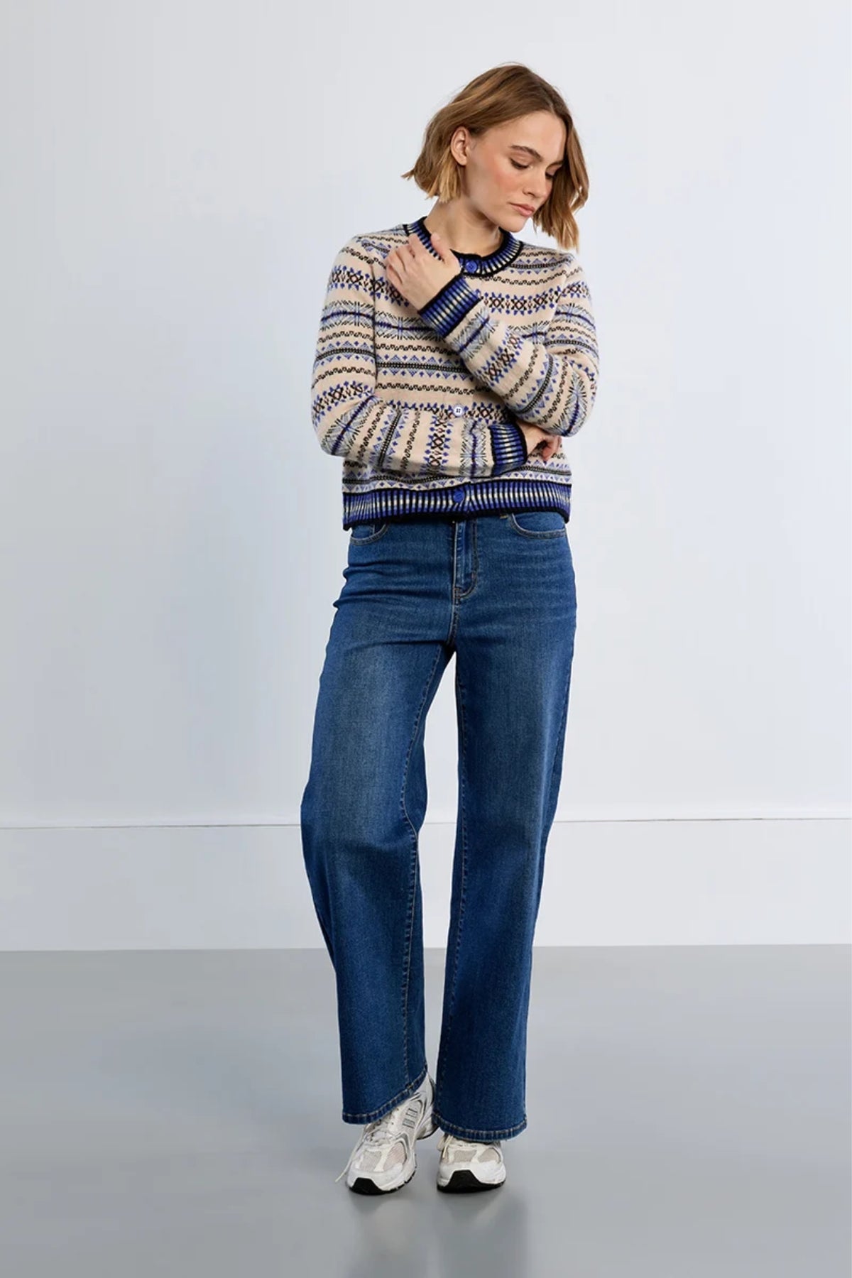 Tibetan Pattern Cardigan
