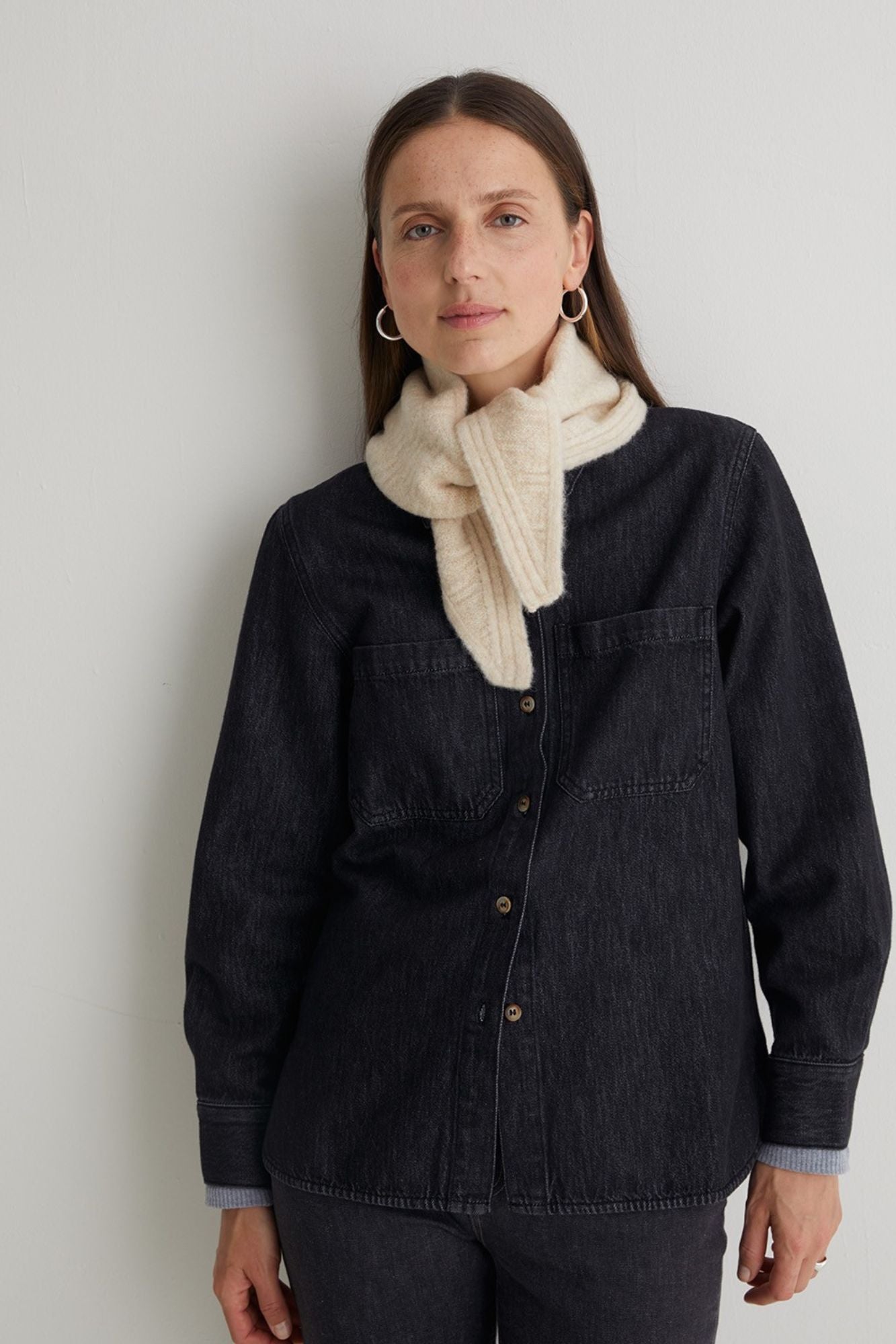 Bandana Scarf Knitted