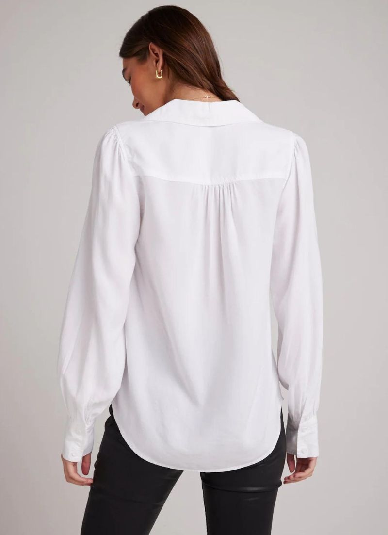 Pin Tucked Button Down