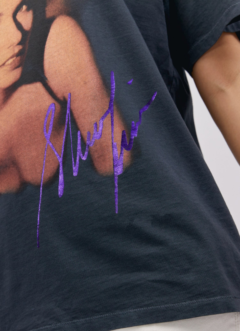 Shania Twain Come On sur le t-shirt Tour Merch 1988