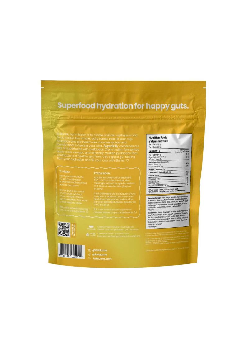 SuperBelly Lemon Ginger