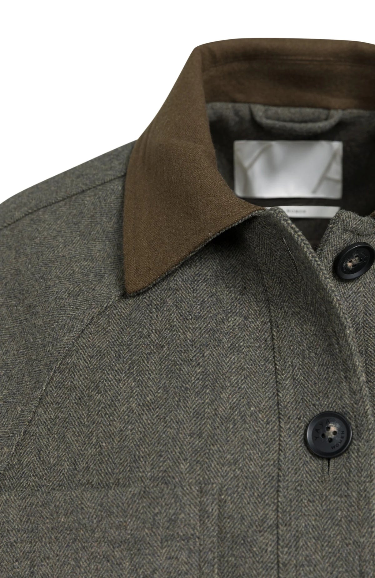 Oversized Wool Mix Jacket
