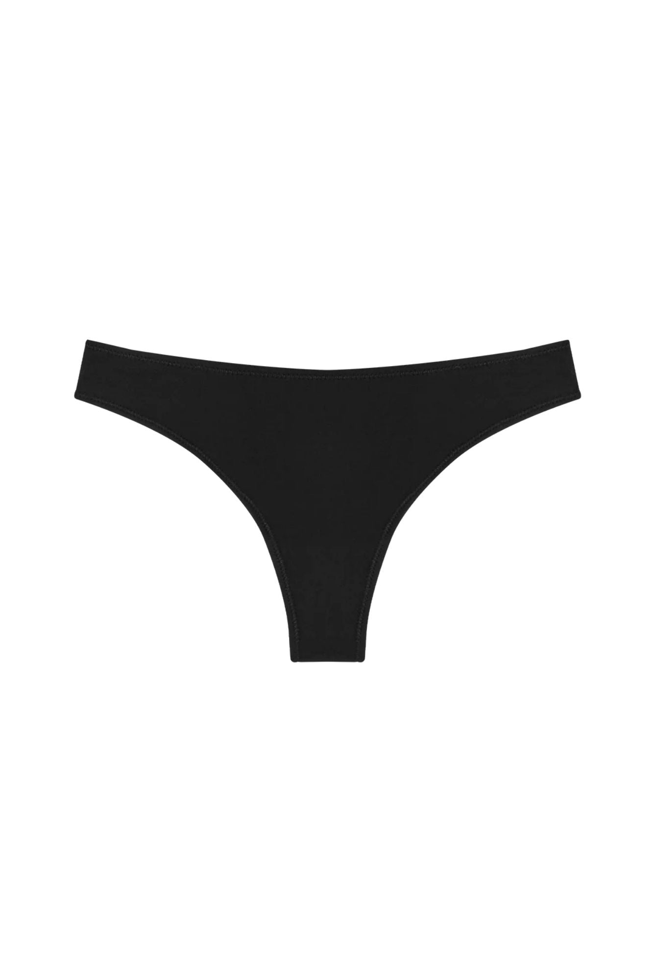 Low Profile Thong Mineral Undies | Black