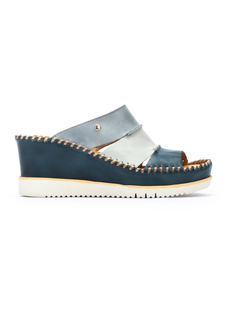 Leather Wedge Sandals