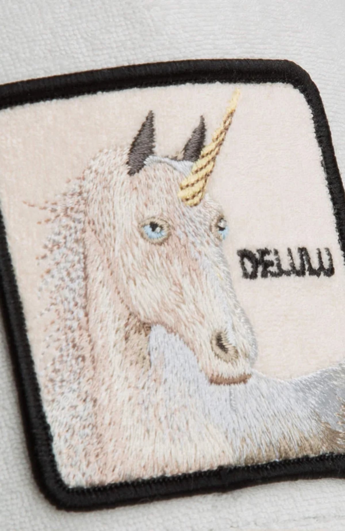 Terry Cloth Unicorn Cap