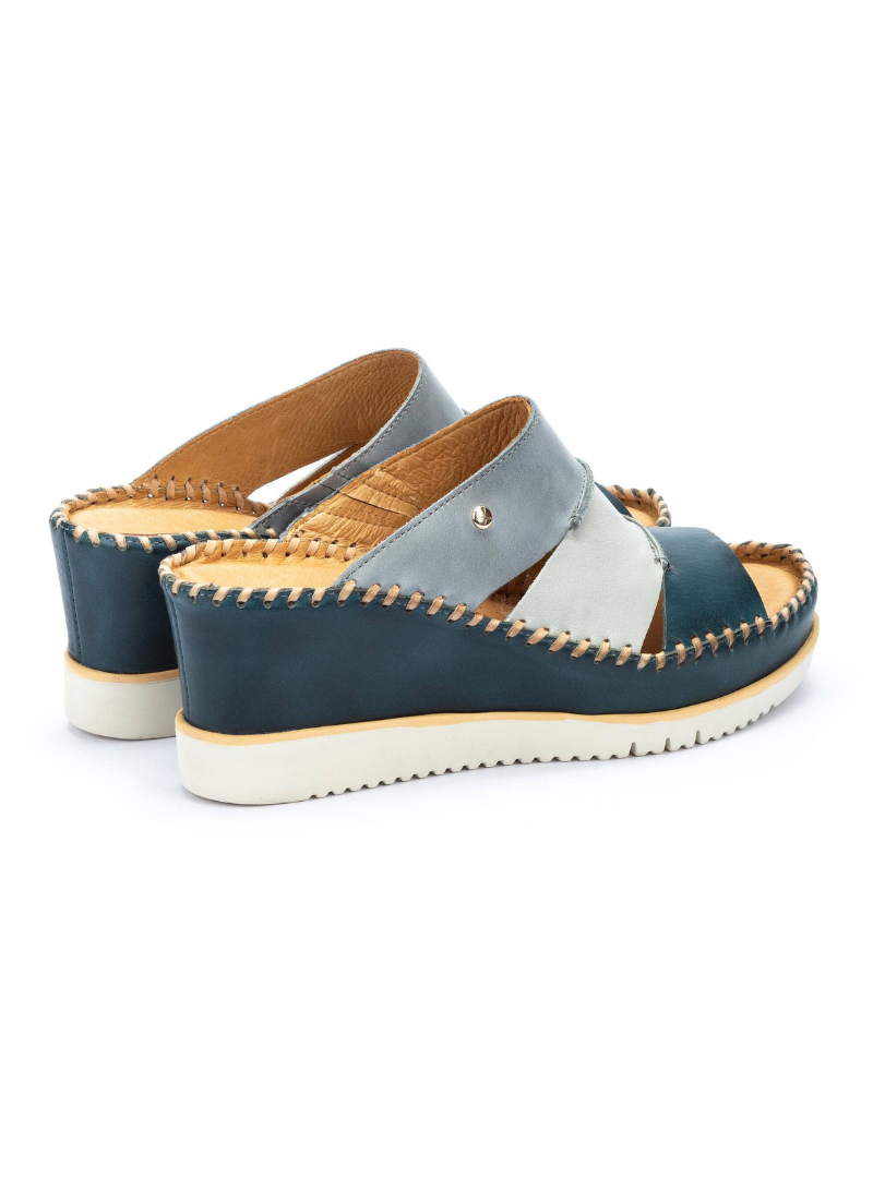 Leather Wedge Sandals