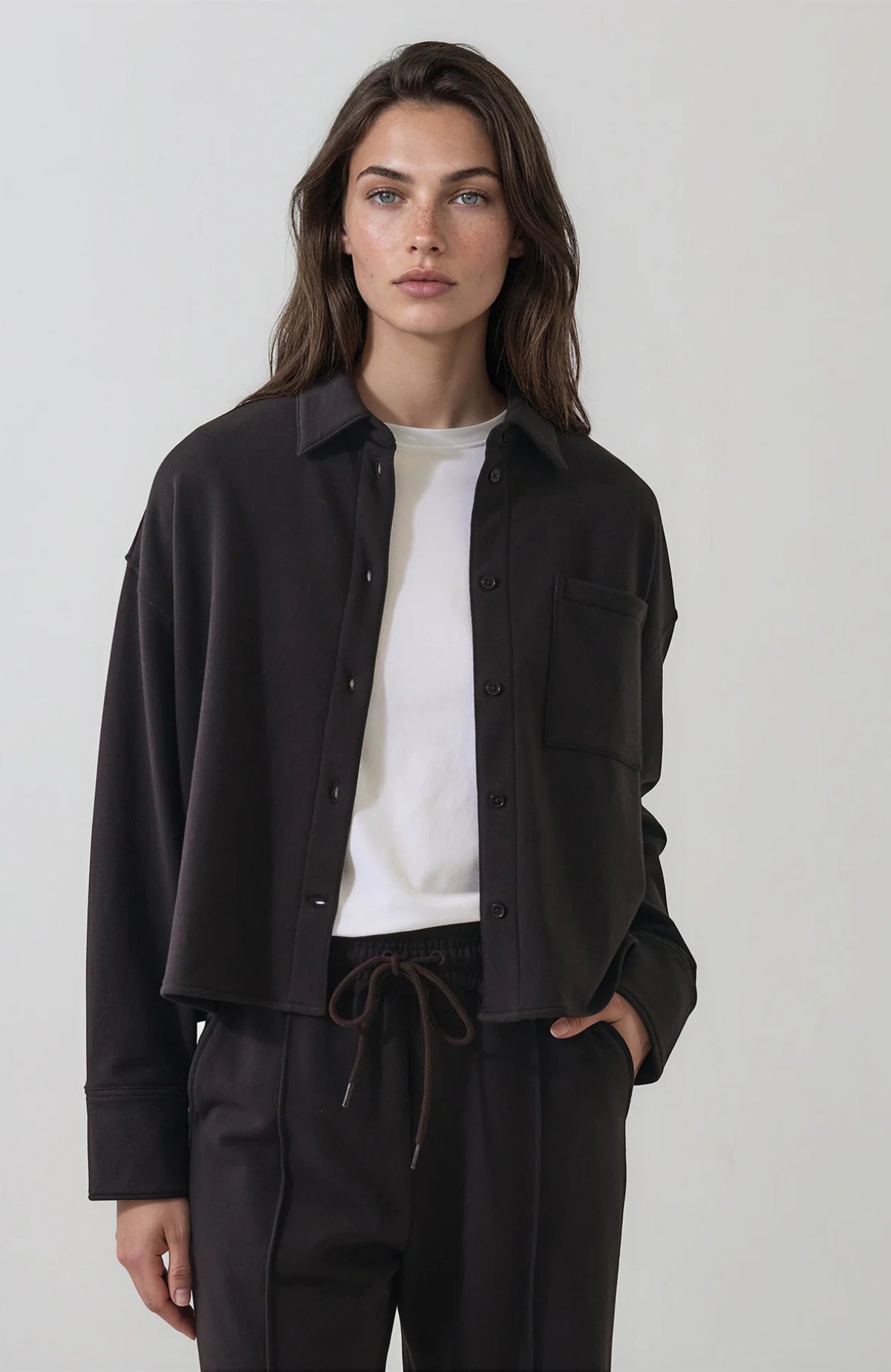 Brushed French Terry Shirt