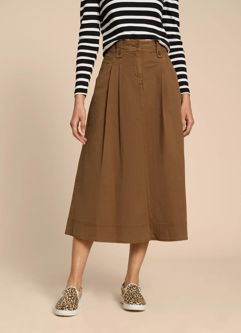 Tara Chino Skirt