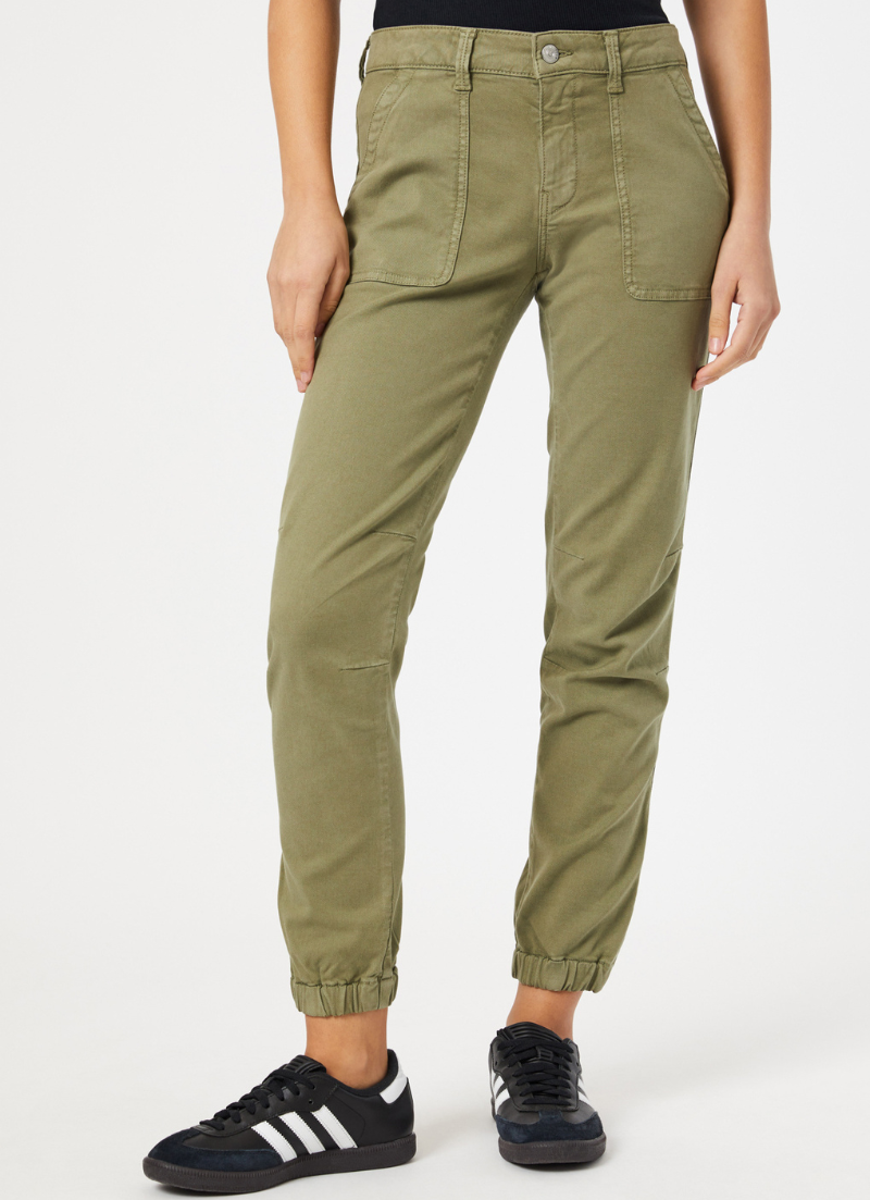 Ivy | Green Luxe Twill