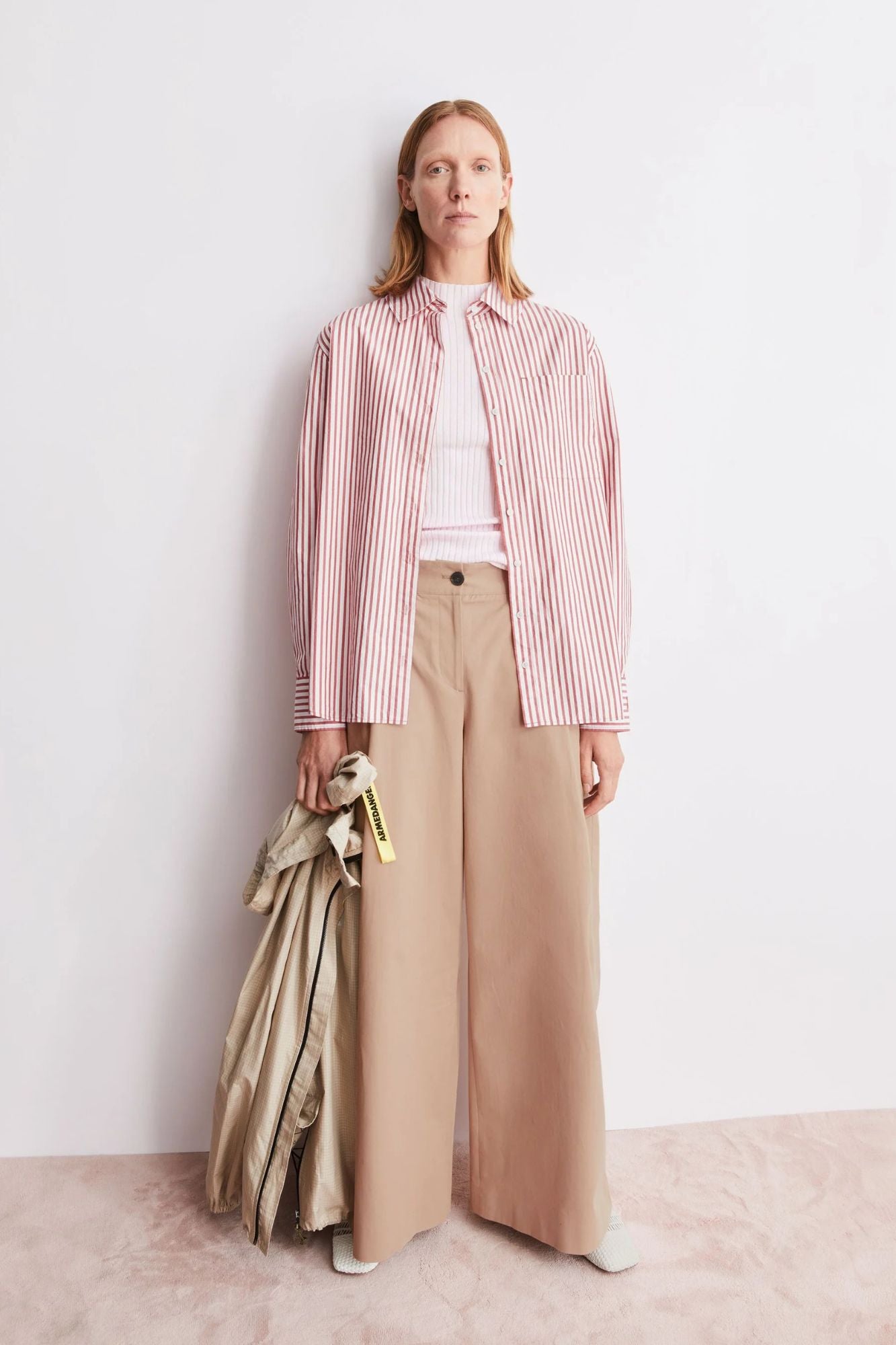 Striped Loose Shirt Blouse