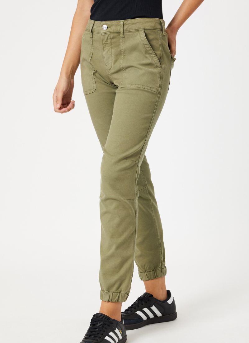 Ivy | Green Luxe Twill