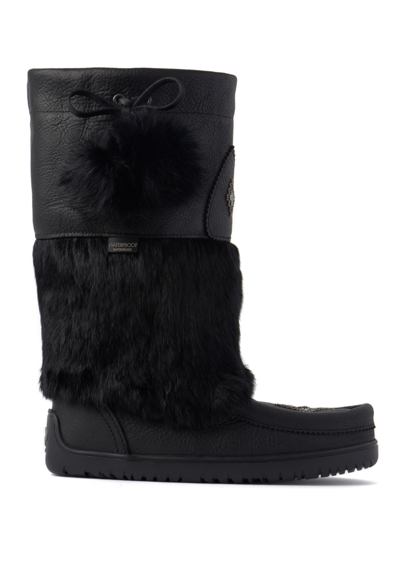 Waterproof Snowy Owl Grain Leather