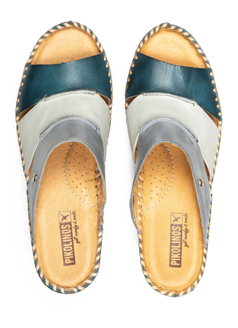 Leather Wedge Sandals