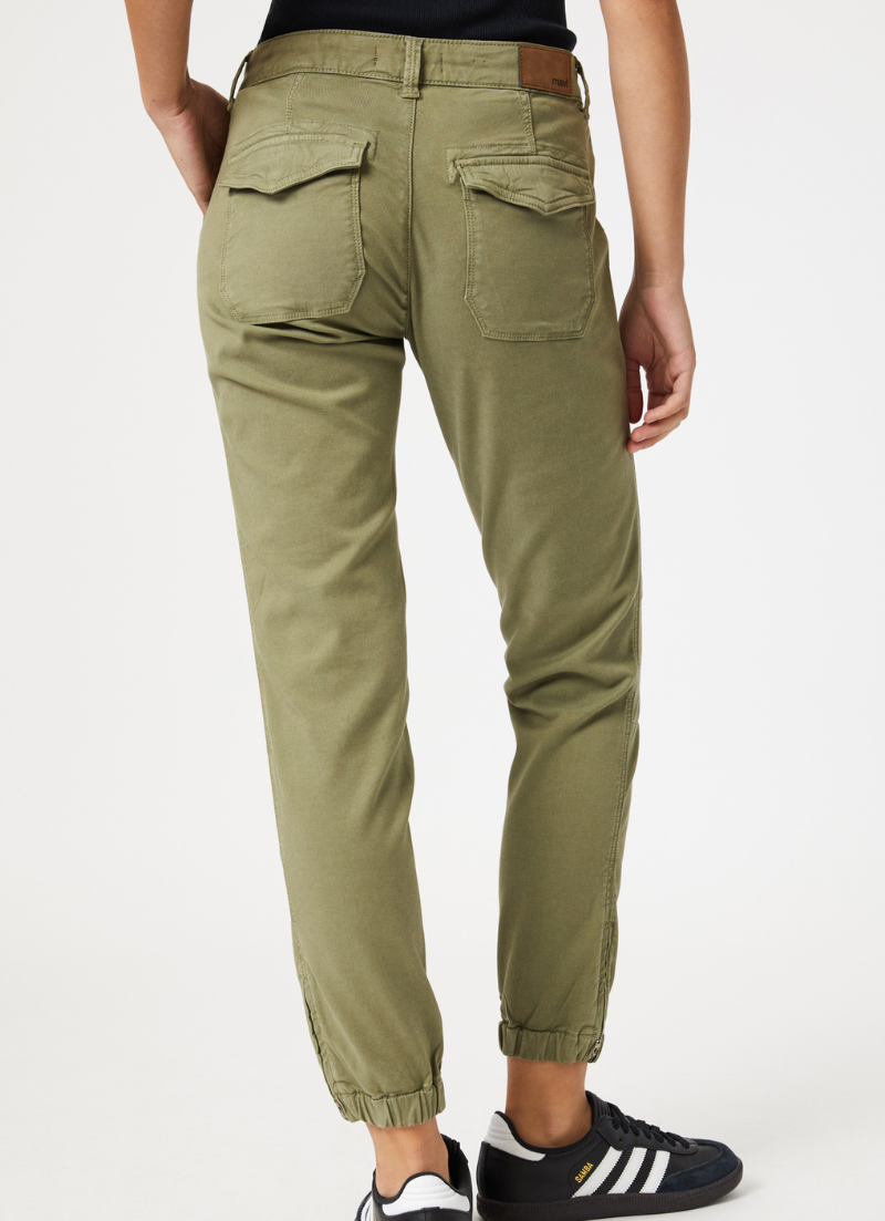Ivy | Green Luxe Twill